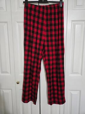 Unknown brand large women's red and black pajama pants